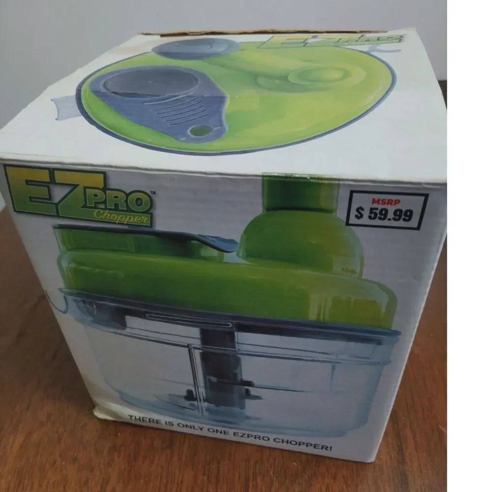 EZ Pro Manual Chopper Slicer Food Processecor